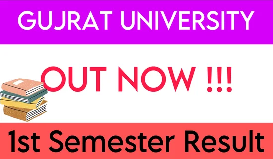 Gujarat University Sem 1 Result 2024